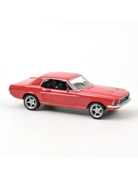 143 FORD MUSTANG 1968 RED X4