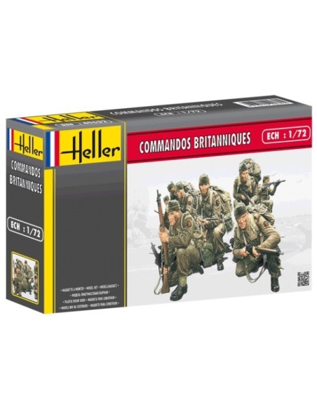 1:72 Fig. Comandos Británicos kit