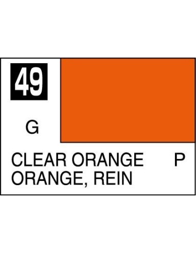 Mr. Color (10ml) Clear Orange