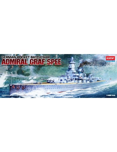 1:350 German Pocket Battleship Admiral Graf Spee