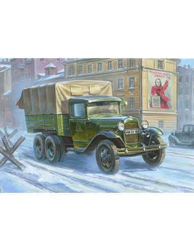 1:35 GAZ-AAA Soviet Truck (3-axle)