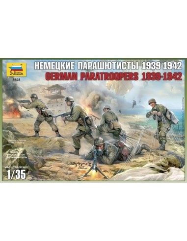 1:35 German Paratroops WWII