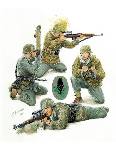 1:35 German Sniper Team