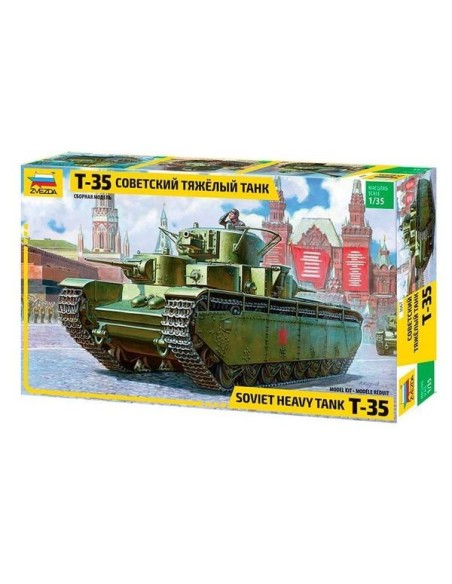 1:35 T-35 Heavy Soviet Tank