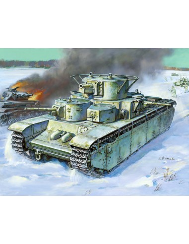 1:35 T-35 Heavy Soviet Tank