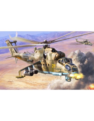 1:48 MIL MI-24P RUSSIAN ATTACK HELICOPTER