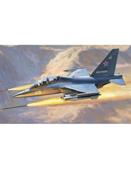 1:48 YAK-130 Russian trainer/fighter