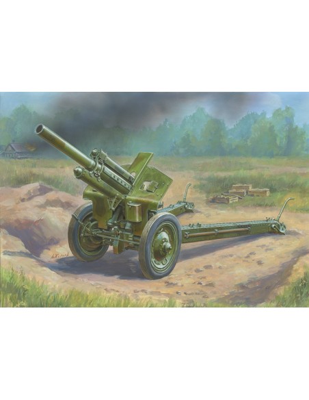 1:35 Soviet 122mmm Howitzer M-30 WWII