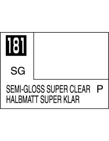 Mr. Color (10ml) Semi-Gloss Super Clear