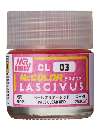 Mr.Color LASCIVUS PALE CLEAR RED