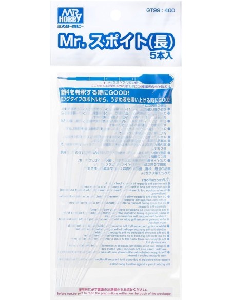 Mr. Dropper (long type) 5pcs/1package