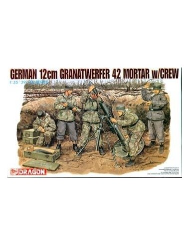 1:35 German 12cm Granatwerfier 42 Mortar 