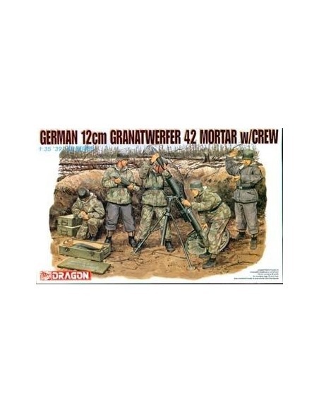 1:35 German 12cm Granatwerfier 42 Mortar 