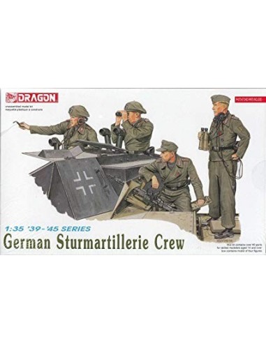 1:35 German Sturmartillerie Crew 1940-45