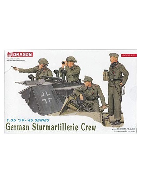 1:35 German Sturmartillerie Crew 1940-45