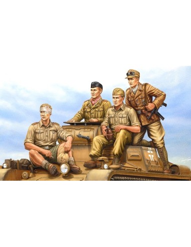 1:35 German Tropical Panzer Crew