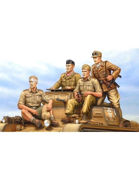 1:35 German Tropical Panzer Crew