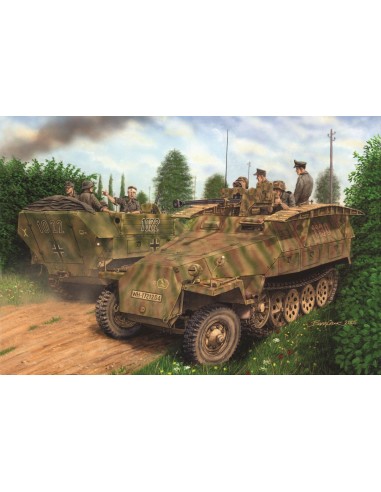 1:35 SDKFZ 251/7 AUSF D 3 IN 1 EZ-TRACK/BONUS