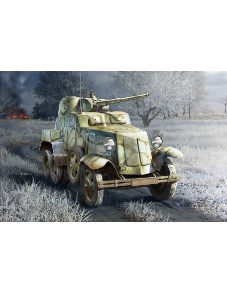 1:35 Soviet BA-10 Armor Car