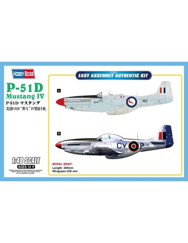 1:48 P-51D Mustang IV Fighter