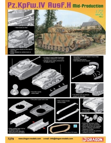 1:72 PZ.KPFW.IV AUSF.H MID PROD