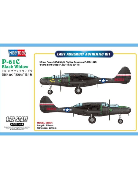 1:72 US P-61C Black Widow