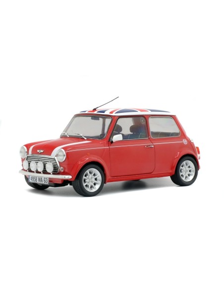 1:18 MINI COOPER SPORT 1997 RED&FLAG