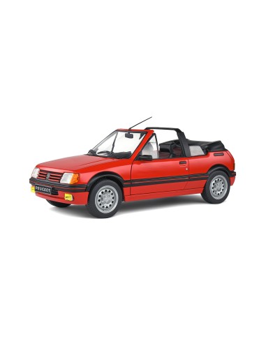 1:18 PEUGEOT 205 CTI ROUGE VALLELUNGA 1986