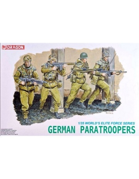 1:35 GERMAN PARATROOPERS