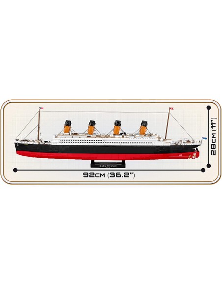 1:3000 2840 PCS ACTION TOWN R.M.S. TITANIC