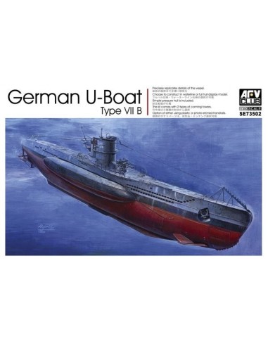 1:350 GERMAN U-BOAT TYPE VII/B