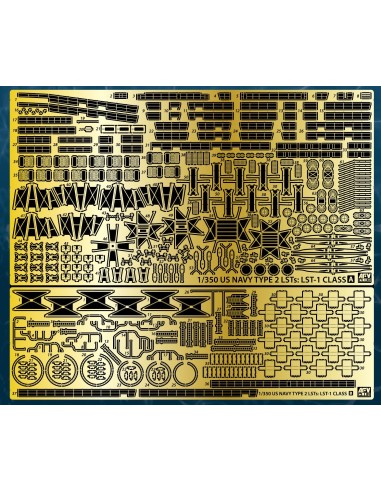 1:350 Photoetched conversion set for US Navy Type2