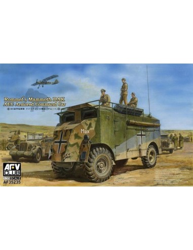 1:35 AEC 4*4 Command Truck-Rommel Expres