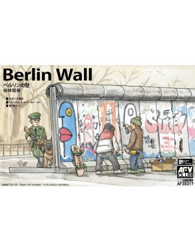 1:35 Berlin Wall (3 units wall set)