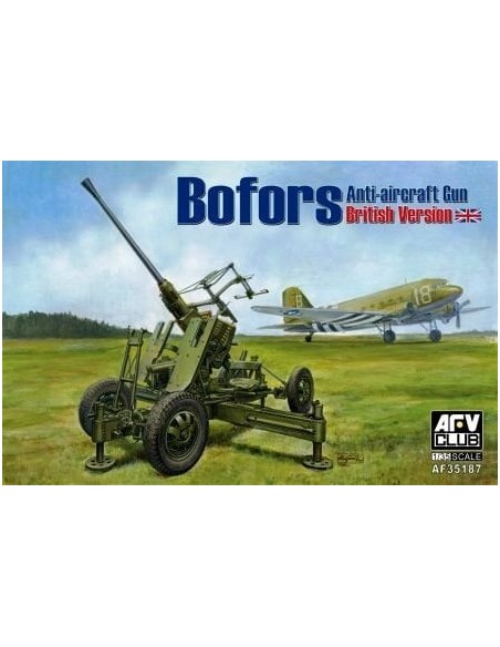 1:35 British Version of Bofors 40mm MK III AA Gun