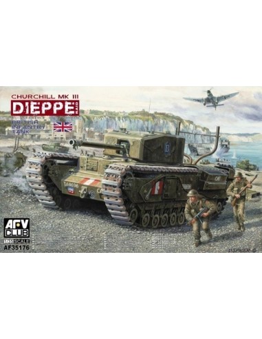 1:35 Churchill Mk.3 (Dieppie) Including Workable 