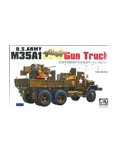 1:35 M35A1 VIETNAM GUN TRUCK