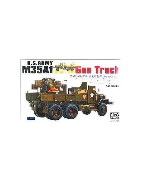 1:35 M35A1 VIETNAM GUN TRUCK