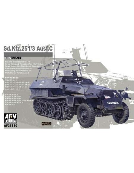 1:35 Sdkfz251/3 Ausf. C (commander vehicle)