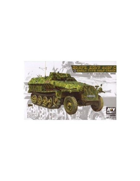 1:35 Sd.Kfz.251/9 Ausf C Early Half Truck