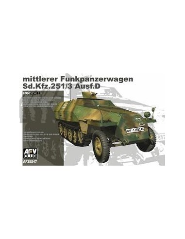 1:35 Sdkfz251 Ausf D 2out of 1 (Limited Only 3000)