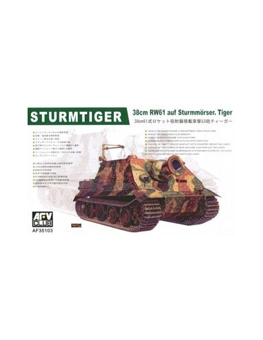 1:35 Sturmtiger 3.8cm RW6-a Assault Rocket***