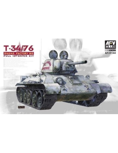 1:35 T34/76 MODEL 1942/43 FACTORY NO.183 (FULL