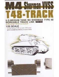 1:35 T48 TRACK FOR SHERMAN VVSS