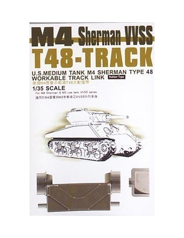 1:35 T48 TRACK FOR SHERMAN VVSS