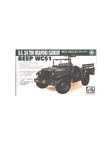 1:35 WC51  3/4T WEAPONS CARRIER