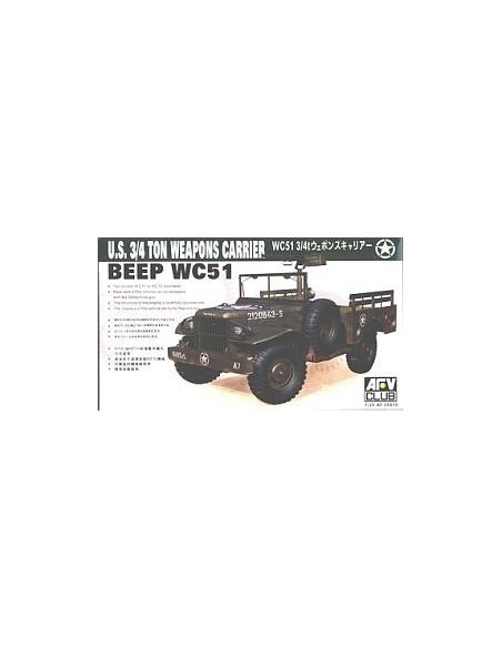 1:35 WC51  3/4T WEAPONS CARRIER