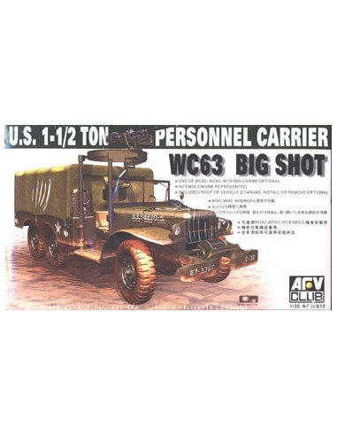 1:35 WC63 1-1/2T 6x6 PERSONELL CARRIER