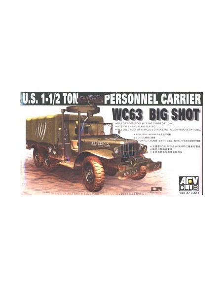 1:35 WC63 1-1/2T 6x6 PERSONELL CARRIER