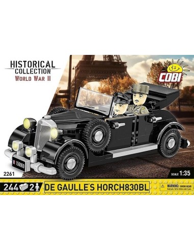 244 PCS HC WWII DE GAULLES HORCH 830BL